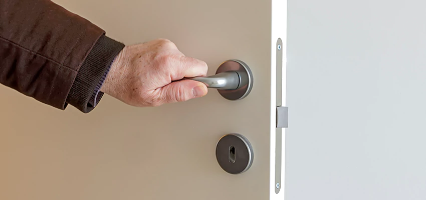 Restroom Locks Privacy Bolt Installation in Clayton, California